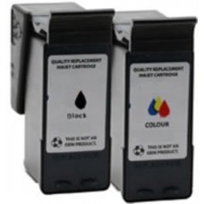 Lexmark 34/32 & 35/33 Compatible Black/Colour Ink Cartridge Pack